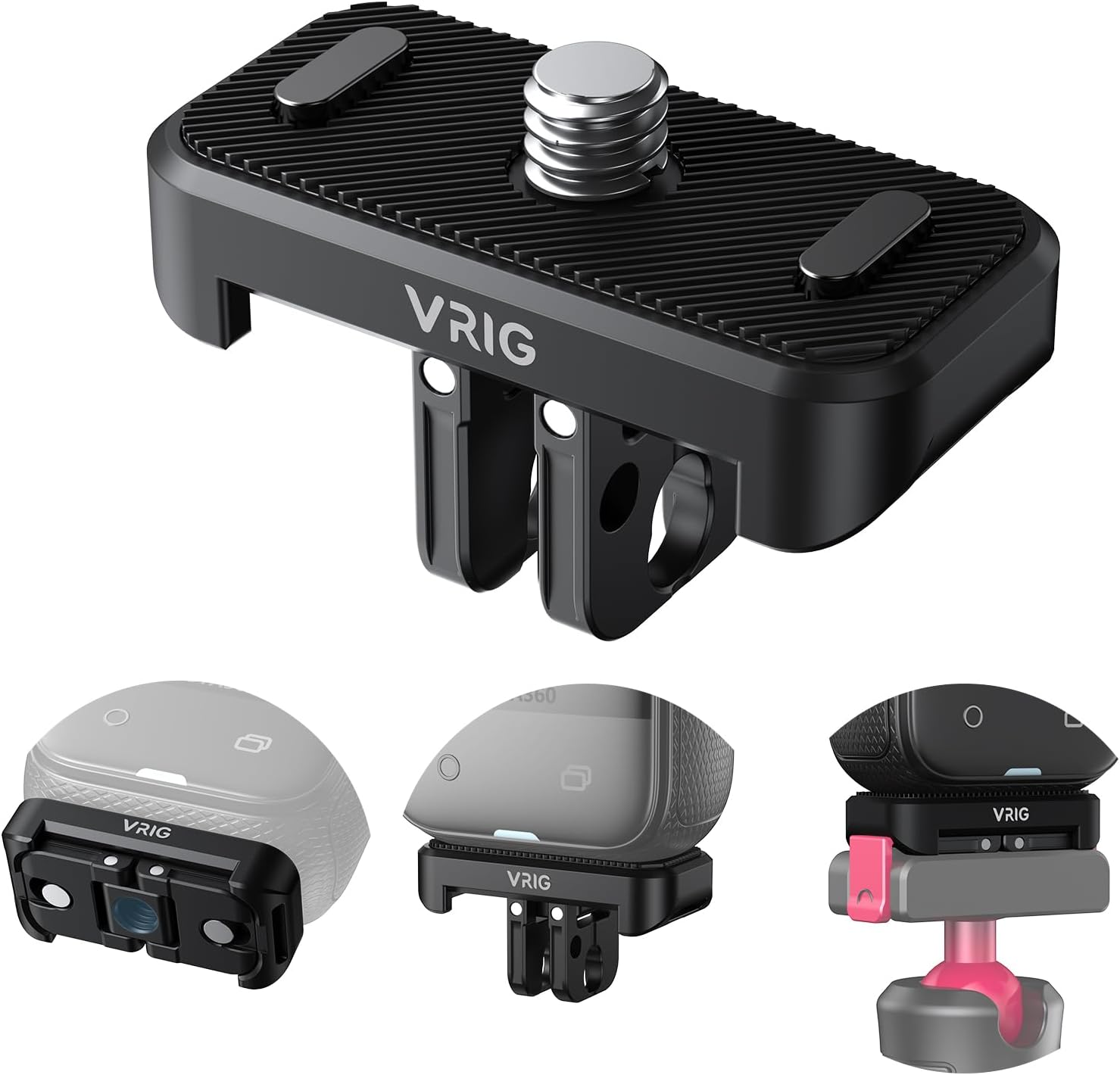 Amazon.com : VRIG Quick Release Mount for Insta360 X4 - Magnetic Mount ...