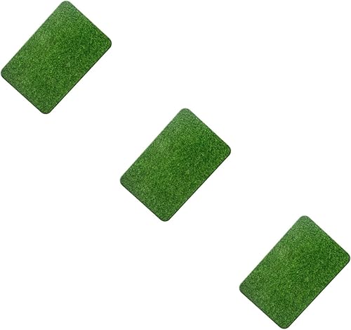 GANAZONO Alfombra de césped sintético de bienvenida para entrenamiento artificial, alfombra de césped sintético, alfombra de área al aire libre,