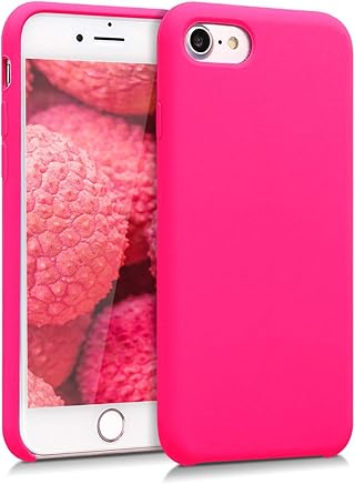 kwmobile Funda para Apple iPhone 7/8 - Carcasa de [TPU] para tel?fono m?vil - Cover [Trasero] en [Rosa ne