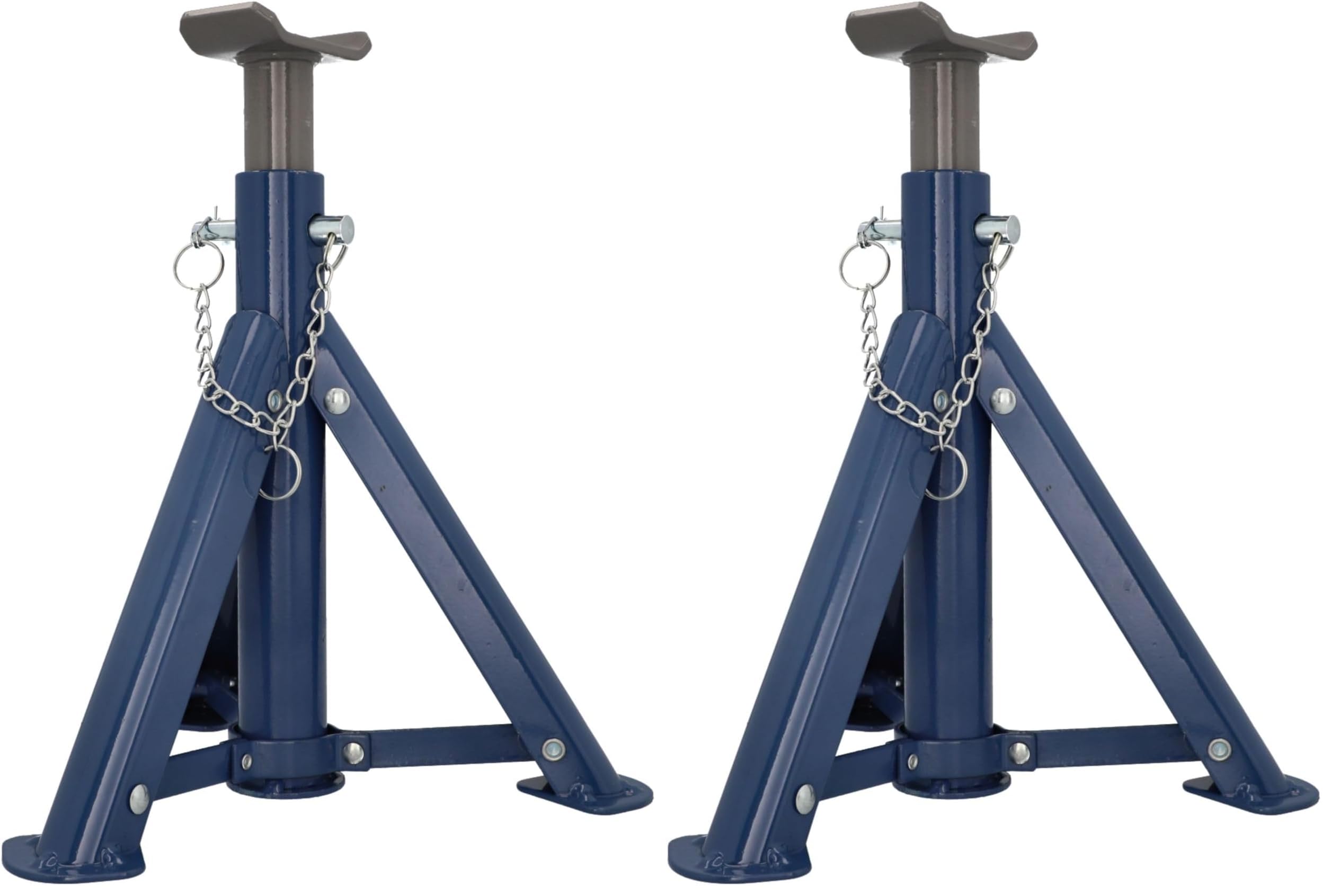 cartrend Unterstellbock, 2 Tonnen Traglast, höhenverstellbar von 276 mm bis 363 mm (Packung mit 2)