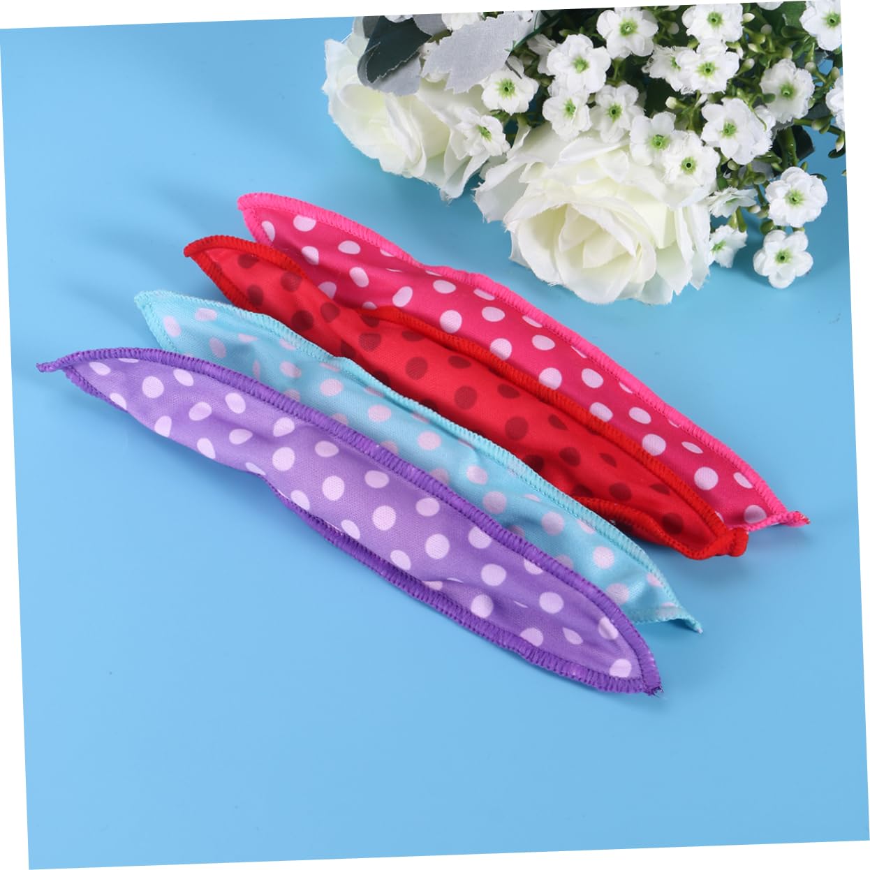 FRCOLOR 60 Piezas herramienta de rodillo de pelo hair curler curling iron madres e hijas cabellos ondulados rizador rulos de esponja orejas de conejo Accesorios para el cabello