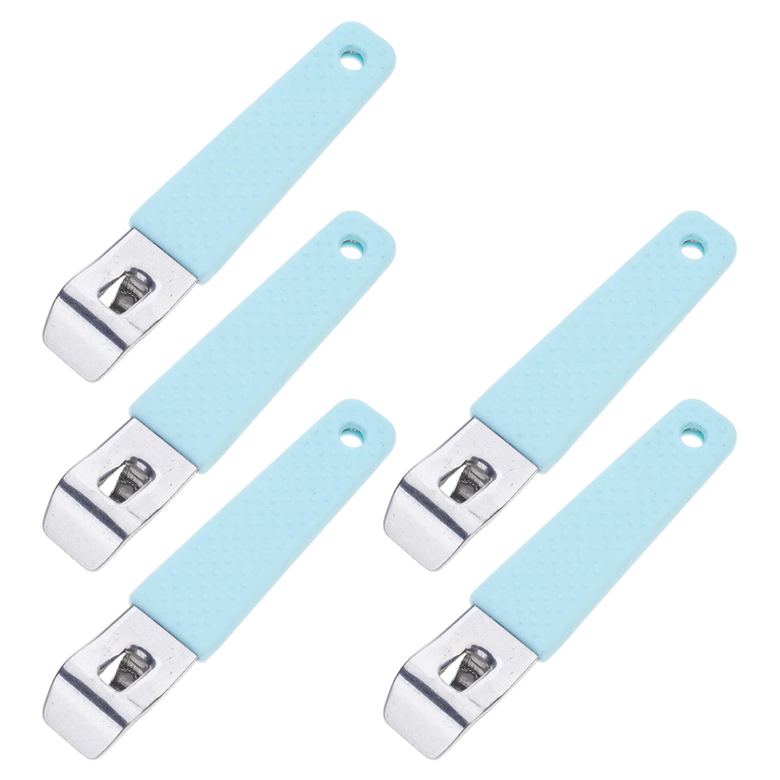 Ekoama Pack Of 5 Bottles Caps Openers For And Can Easily Grip Ergonomic Handle Portable Kitchens Tool