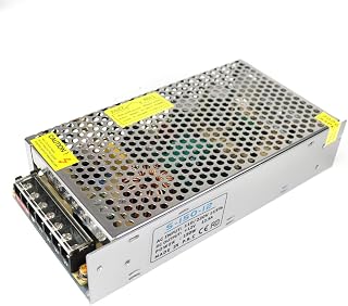 inShareplus 12V Netzteil 12.5A 150W, DC Universal Geregeltes Schaltnetzteil, Trafo 230V auf 12V LED-Treiber, Transformator, Adapter für LED-Streifenlicht, 3D-Drucker, Radio, Computerprojekt
