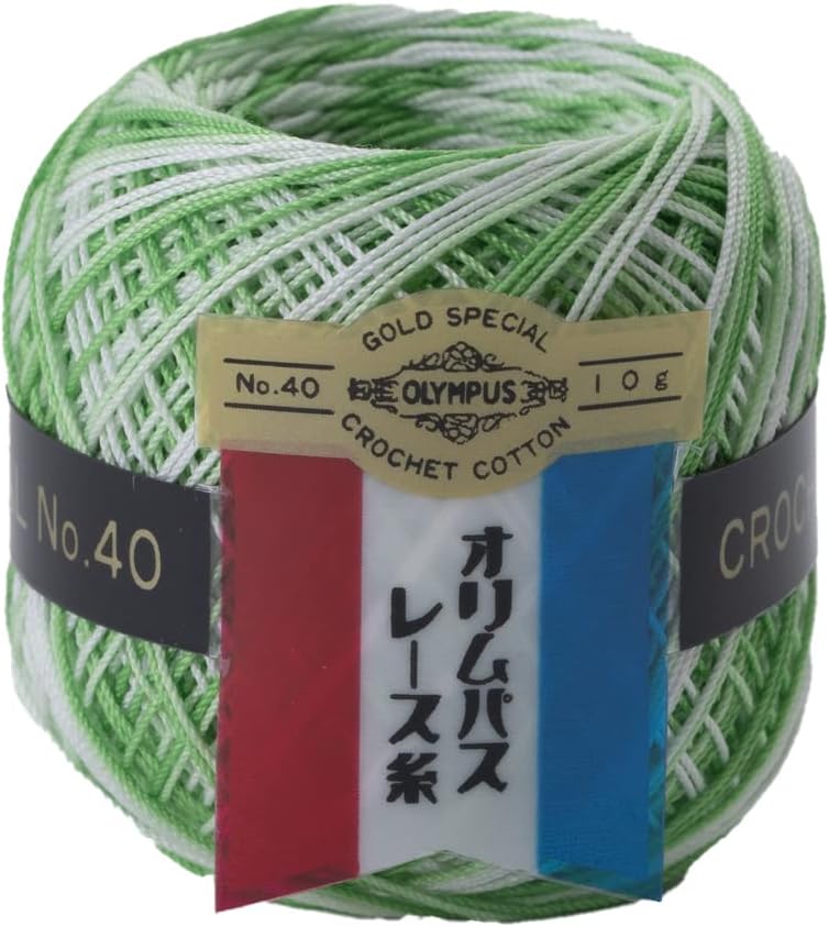 orimupasu, [Color Number: 68] Gold Vote Lace Thread # 40, G Blur