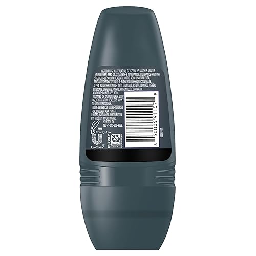 Miniatura 3 de Dove Men+Care Clean Comfort - Desodorante enrollable sin aluminio, para protección contra olores de axilas durante todo el día, paquete de 4, 1.7