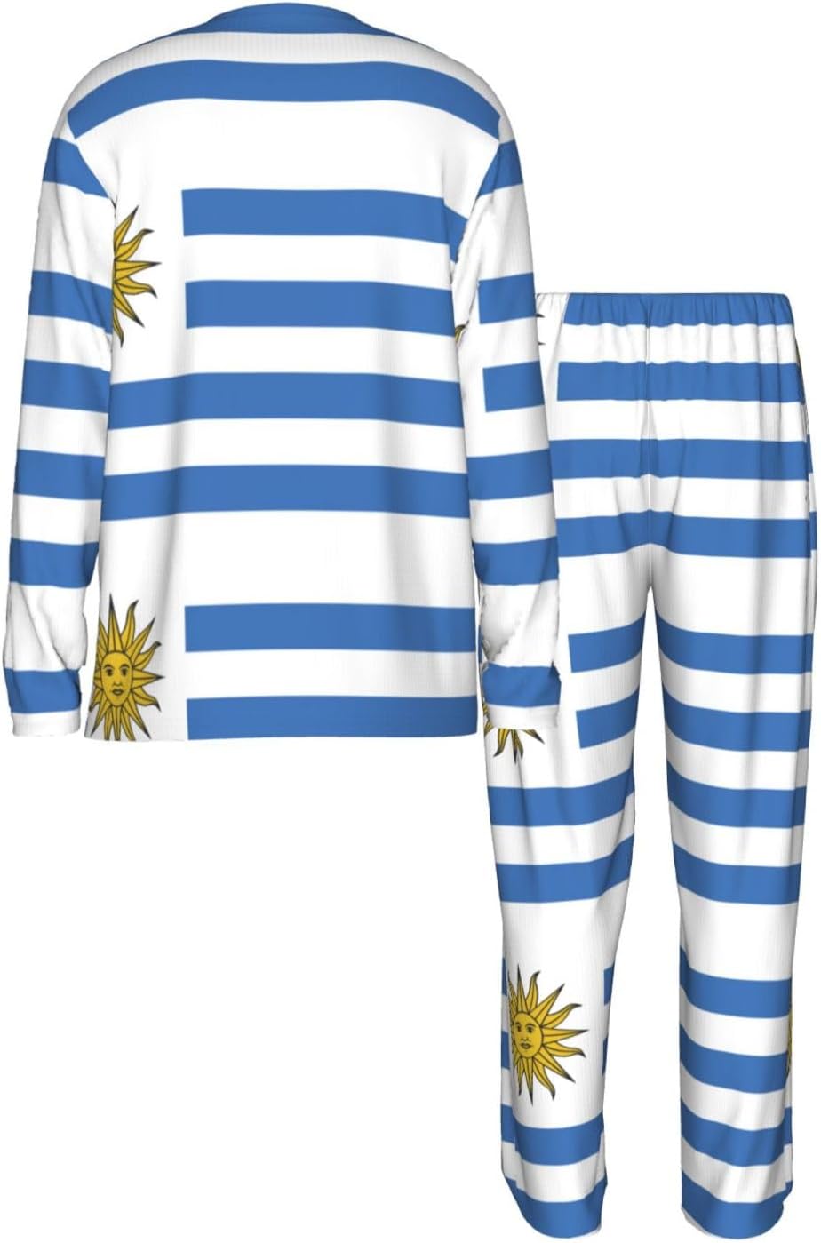 Print Two‑piece Rest Outfit For Men