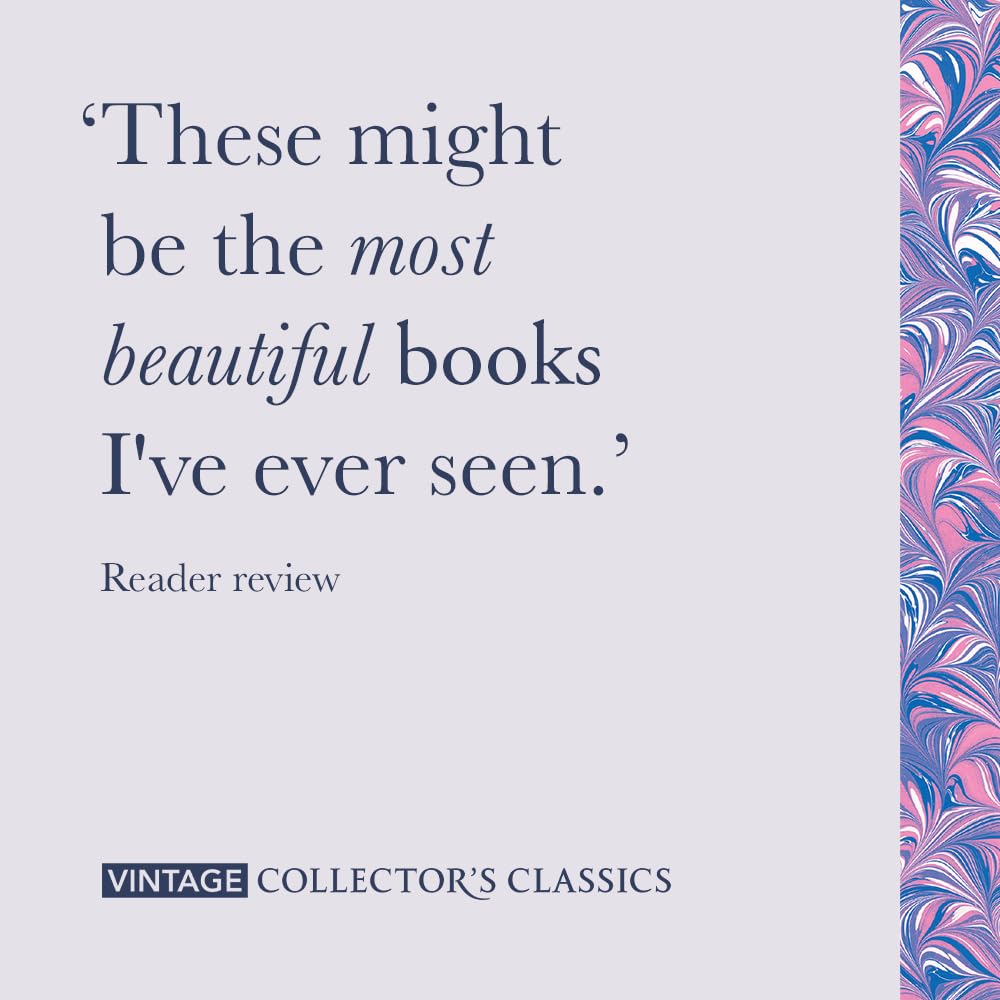 Alice's Adventures in Wonderland and Through the Looking Glass: A sprayed edge gift edition of Carroll's magical classic with marbled endpapers, ... and ribbon (Vintage Collector's Classics)