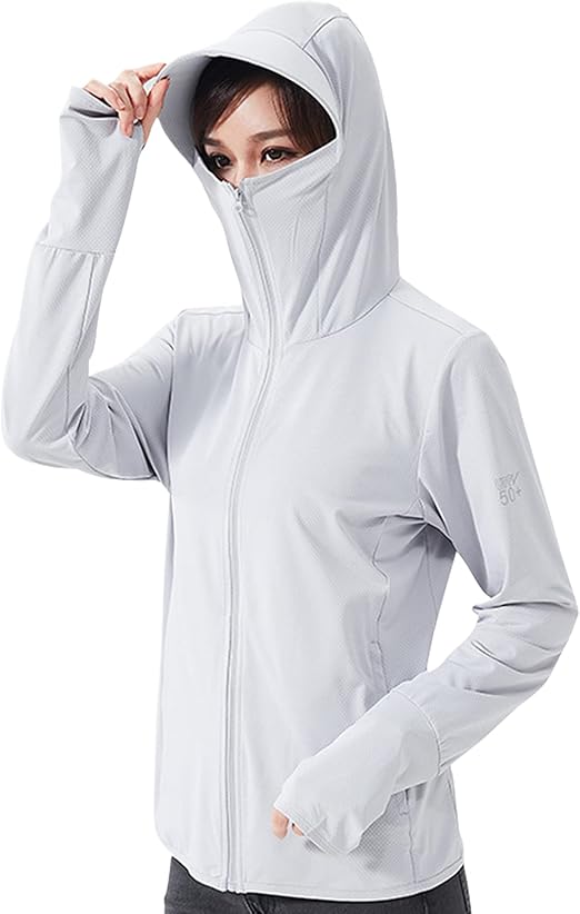 Amazon ラッシュガード レディース メンズ 水着 Uvカット 日焼け防止服 帽子付き 長袖 パーカー 接触冷感 夏服 Upf50 アウトドア レディース 通販
