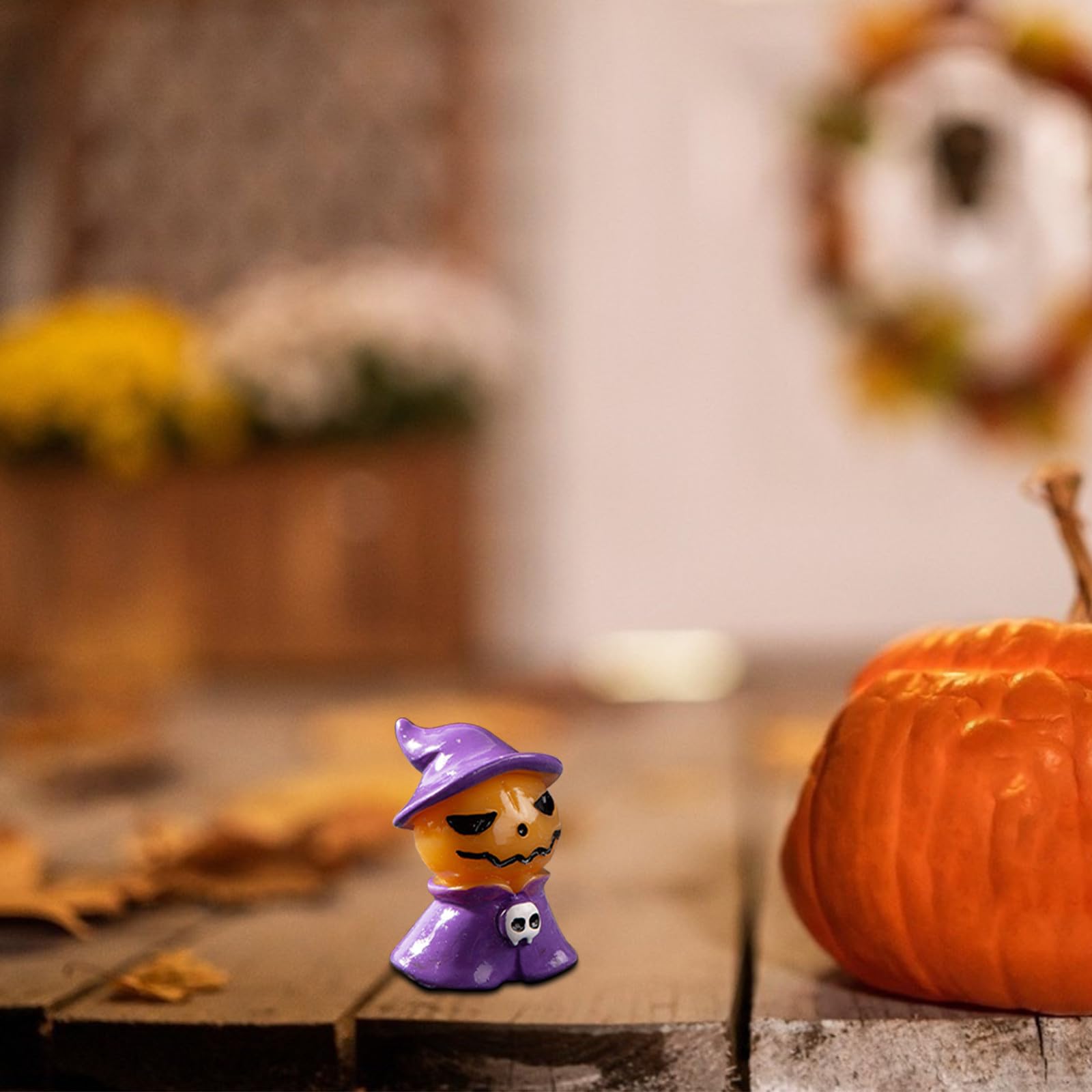 Amazon.co.jp: ichuanyi 8個 ハロウィンフィギュア ミニチュア