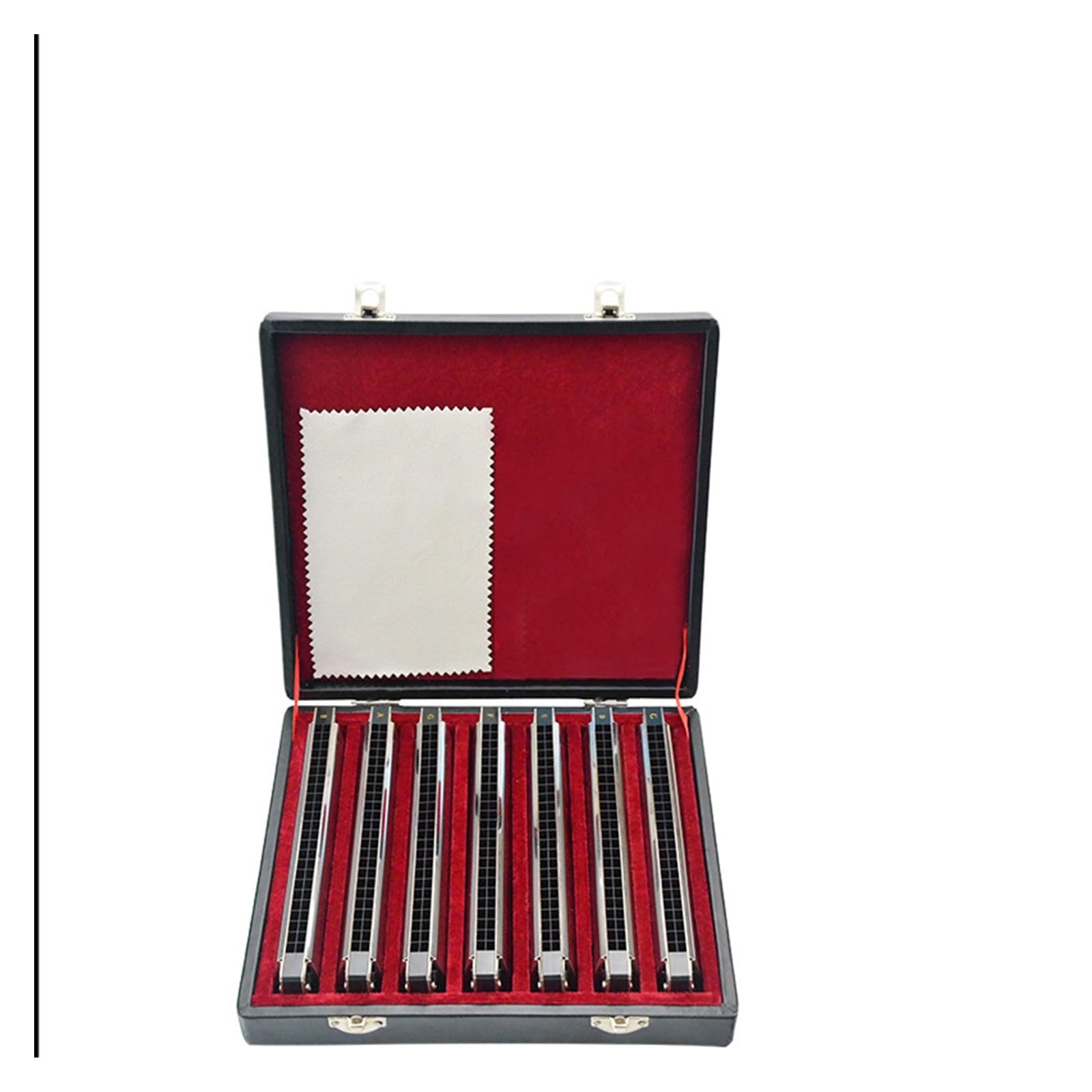początkujących Harmonijka 24-otworowa Harmonijka 7 Zestawów Harmonijka ABCDEFG Zestaw Uczeń Dorosły Początkujący Instrument Muzyczny