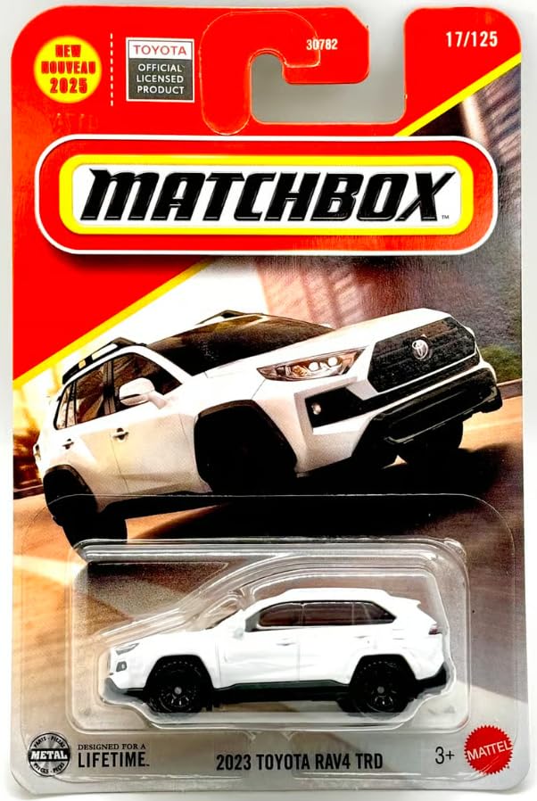 Matchbox Toyota RAV4 TRD 2023 1:64 Blanco