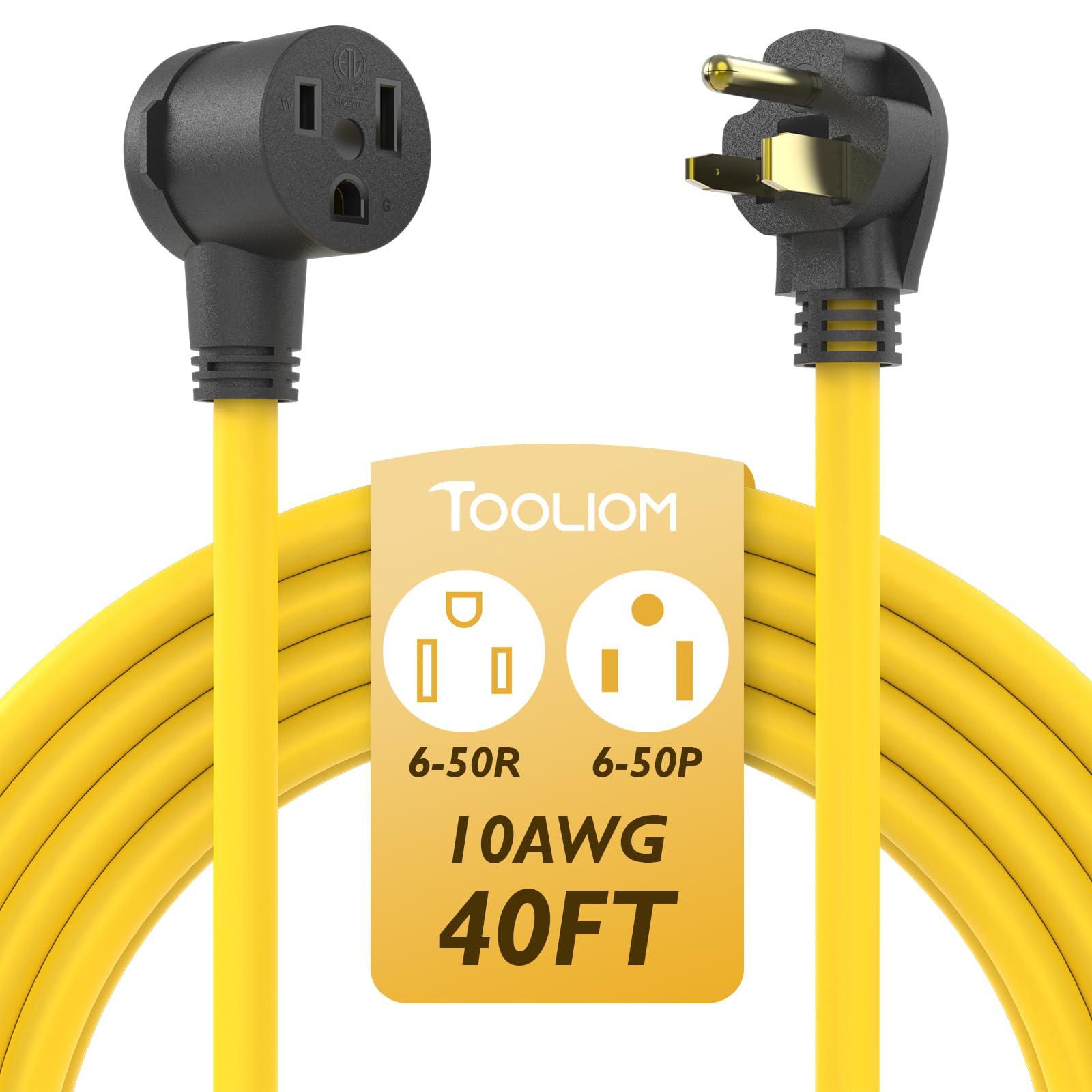 Rallonge pour poste à souder 40FT câble robuste NEMA 6-50P - 6
