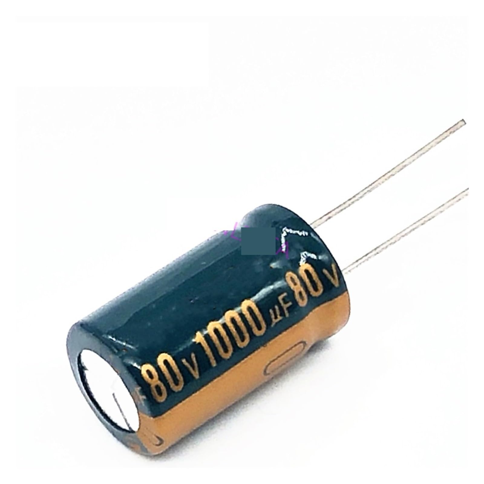 Condensateur 80V 1000uF anti-surchauffe basse impédance pour circuit électronique