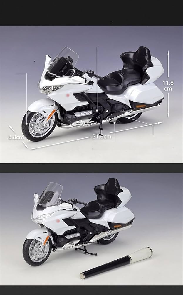 ホンダ ゴールドウイング ミニカー ホワイト Amazon.co.jp: 1:12ホンダゴールドウイング2020ダイキャスト