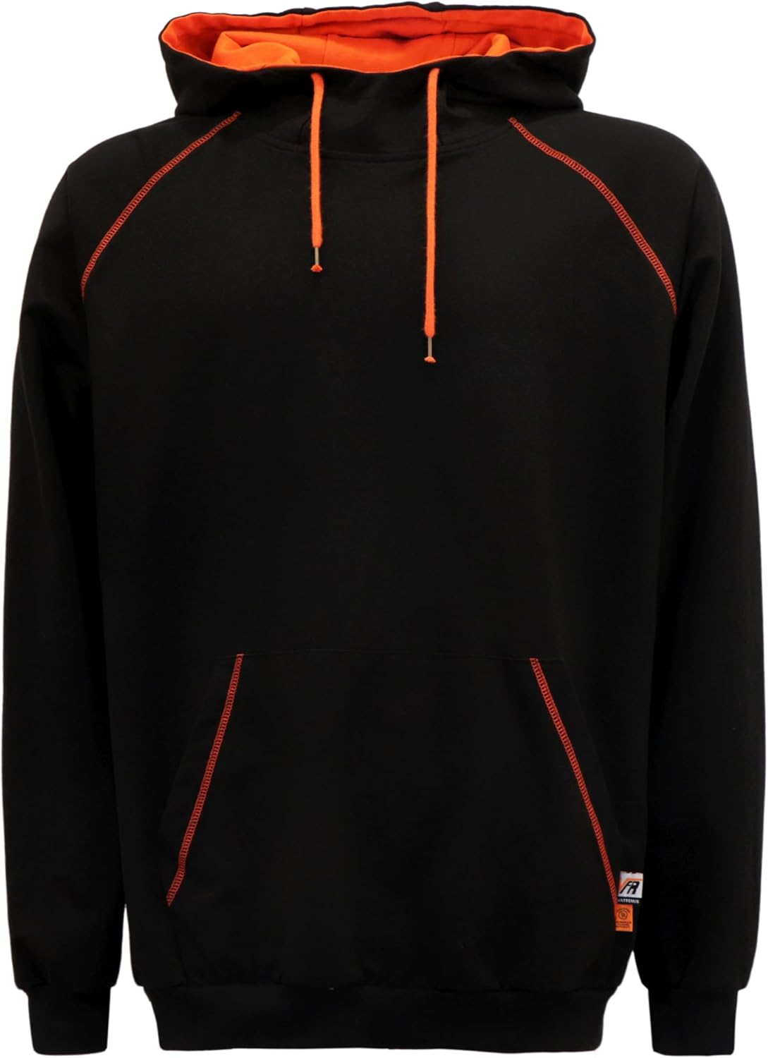 VATRENUS FR Hoodies for Men 7.5oz Cotton Camo Two-Tone Flame Resistant Pre-Washed Fire Retardant Welding Sweatshirt