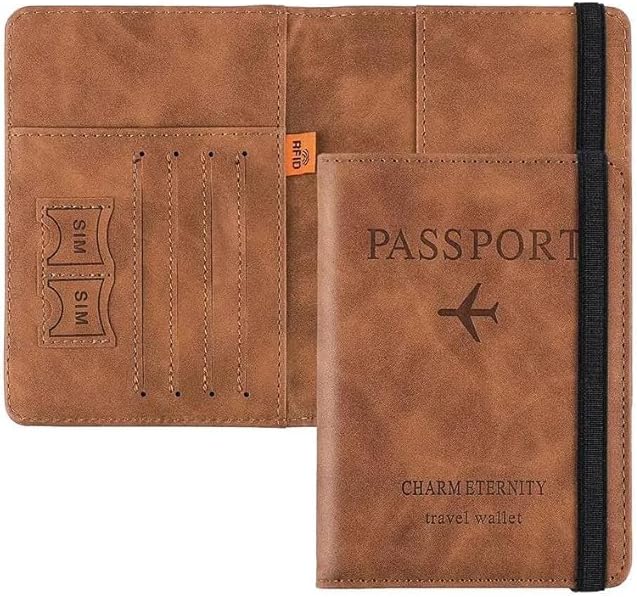 FEDUS Premium Passport Holder for Men, Passport Holder for Women