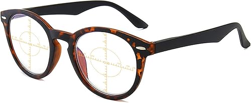Miniatura 1 de MIRYEA Lentes de enfoque de anillo de 360 grados, lentes de lectura multifocales progresivos, lectores multifocales para computadora para hombres y