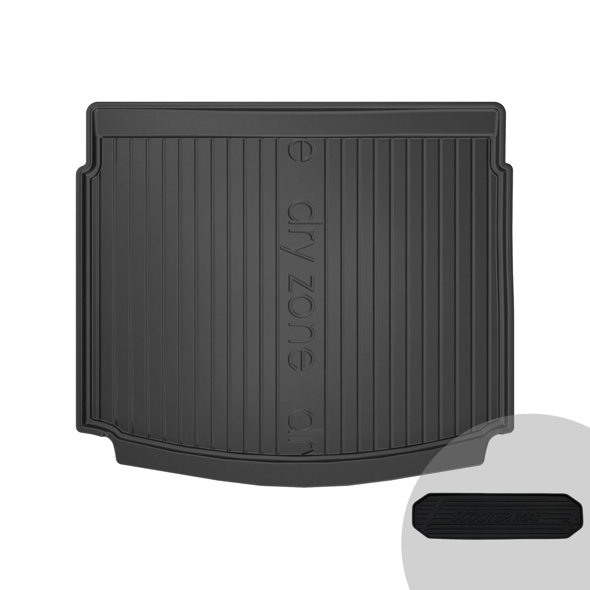 FROGUM DryZone Tapis de Coffre Pratique pour Renault Megane IV Grandtour Depuis 2015 | Bord Haut | Matériau TPE Durable | Robuste et résistant