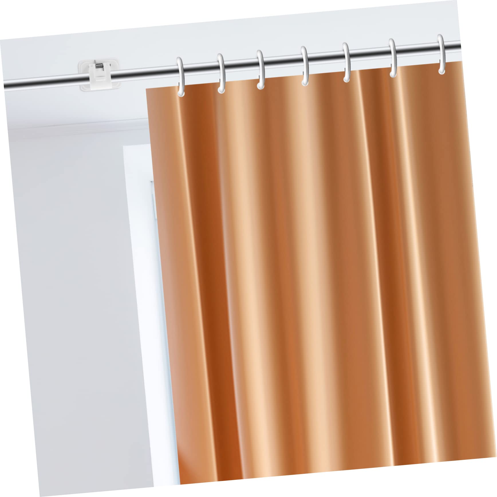 VOSAREA 20pezzi Pz Supporti Adesivi per Bastoni da Brackets Fissaggio per Parete Facili da Installare su Superfici Lisce Resistente e Rigido per Tende Interne e Arredamento Domestico