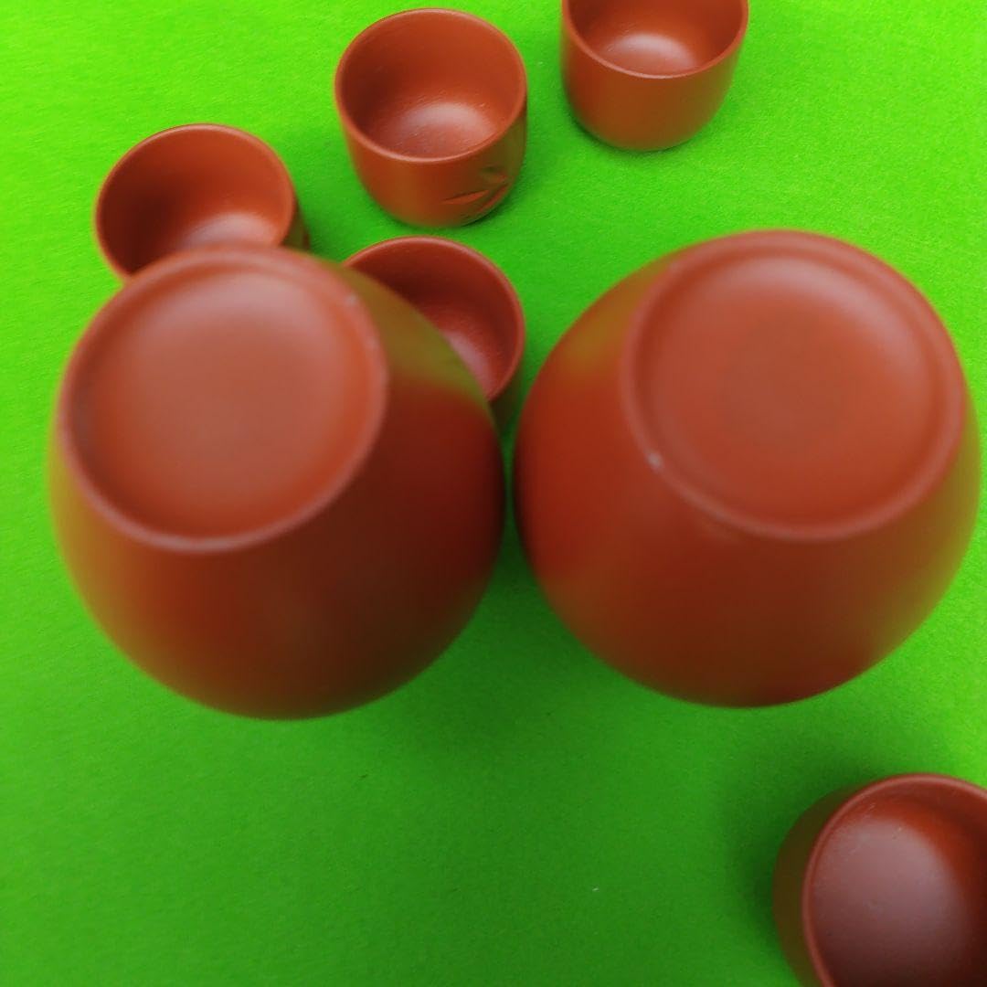 Amazon.co.jp: 常滑焼の徳利2個ぐい呑み5個揃えです : ホーム＆キッチン