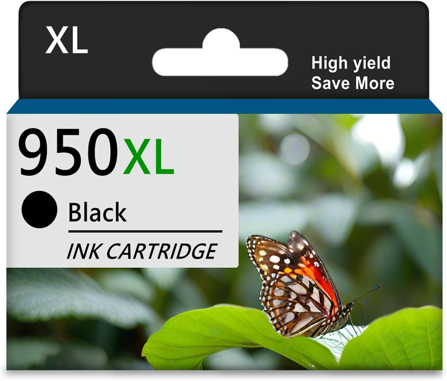 950XL Black Ink Cartridge Compatible with HP 950 XL 951 XL