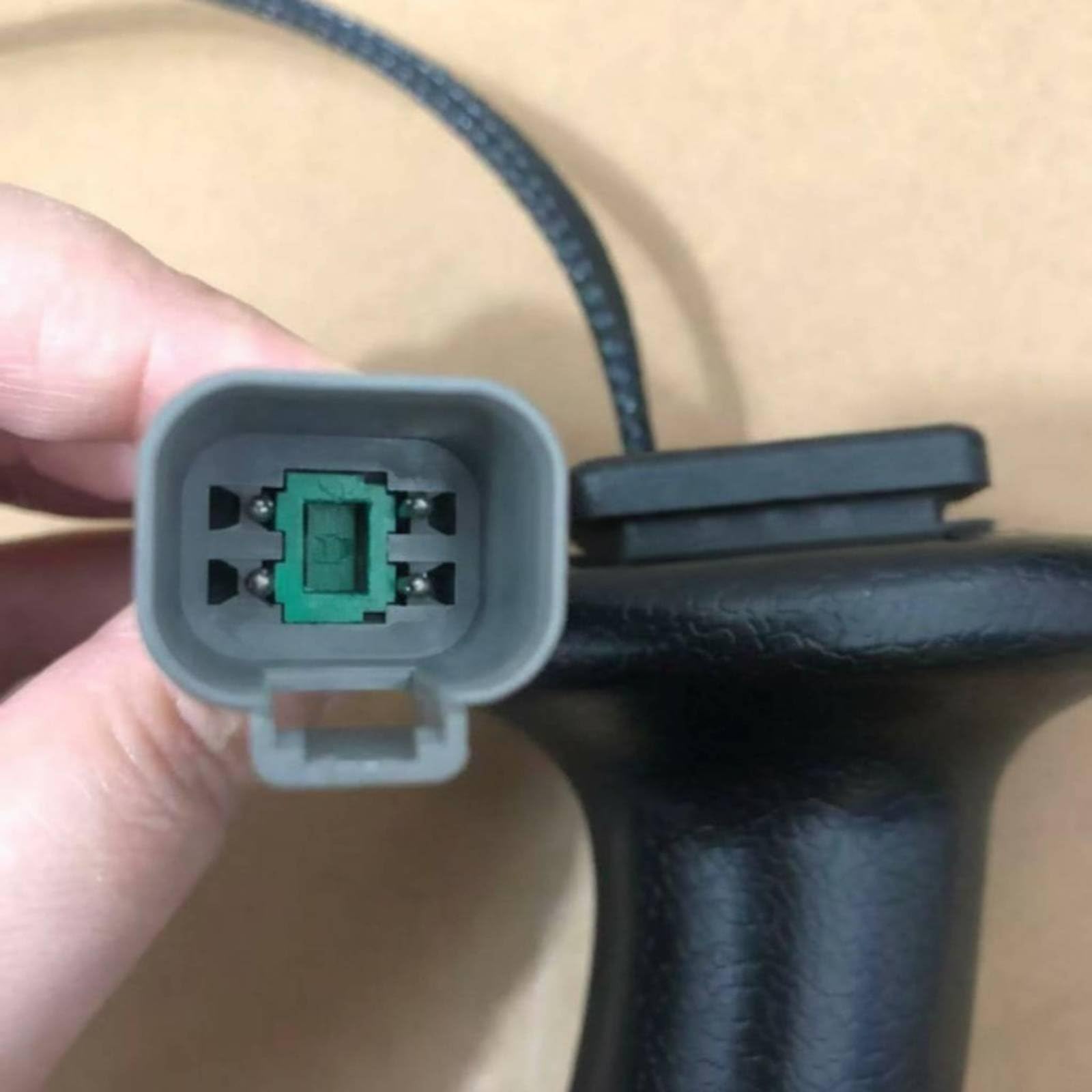 Baggersteuerungsgriff Joystickgriff für Baumaschinen mit Eingebautem Und Stecker Samt Strukturiertem Design zur Fehlerfreien Bedienung für Baustellen Ausrüstungsverleih
