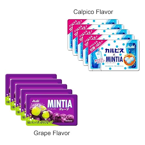 Miniatura 3 de Surtido "Mintia" 0.2oz 2Tipos x 5pcs Tableta de Menta Japonesa Ninjapo