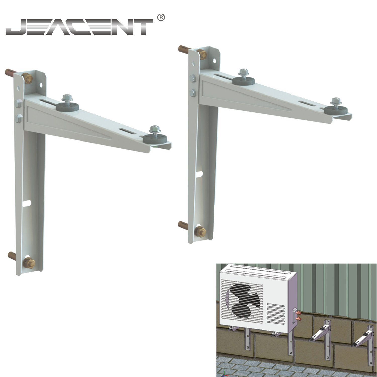 Mini Split Wall Mounting Bracket for Ductless Air Conditioner 9,000-36,000BTU Condensers