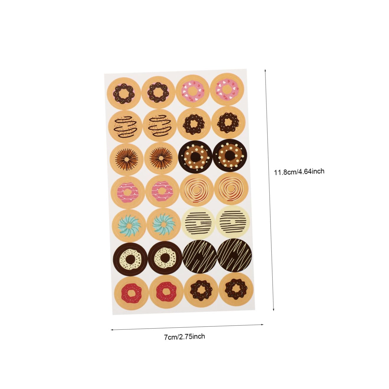 Angoily 3 Set Etichette Adesive Per Carta Stickers Colorati Per Sciolti Facili Applicare E Rimuovere Assortito Pratici Per Scuola E Ufficio 40 Fogli*3