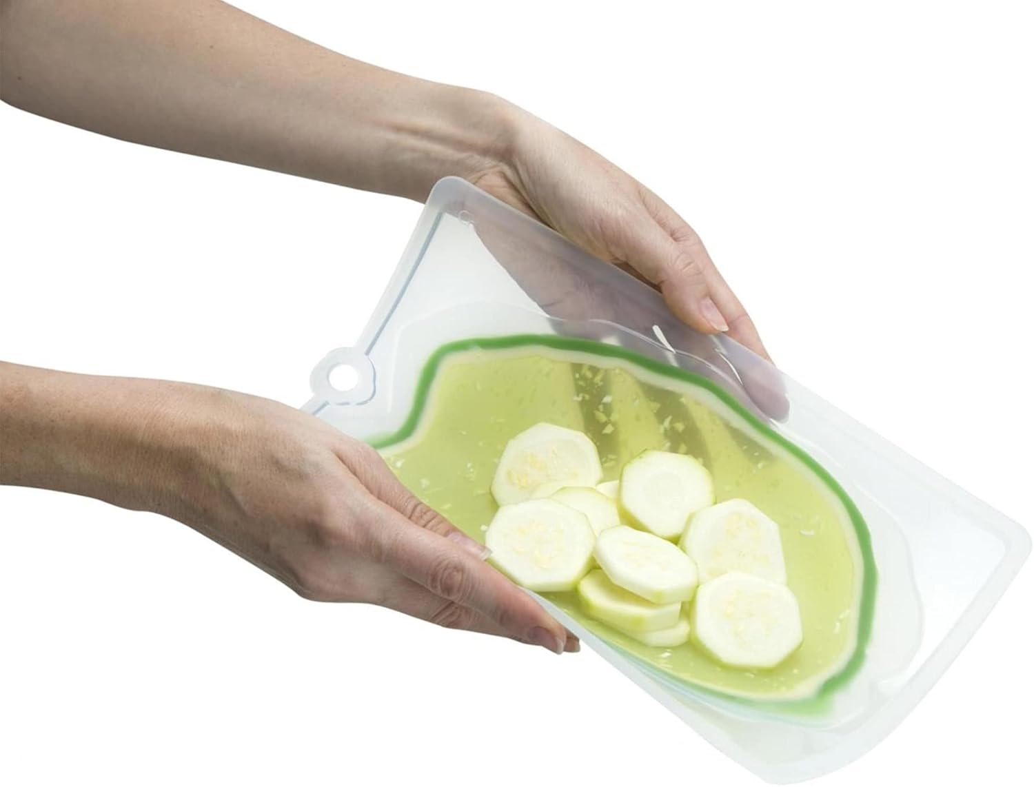 Charles Viancin - Lime Flexible Silicone Cutting Board - Won’t Dull your Knives - BPA-Free, Plastic Free, Food-Grade Silicone - Dishwasher Safe - Medium 8x11” / 25x28cm