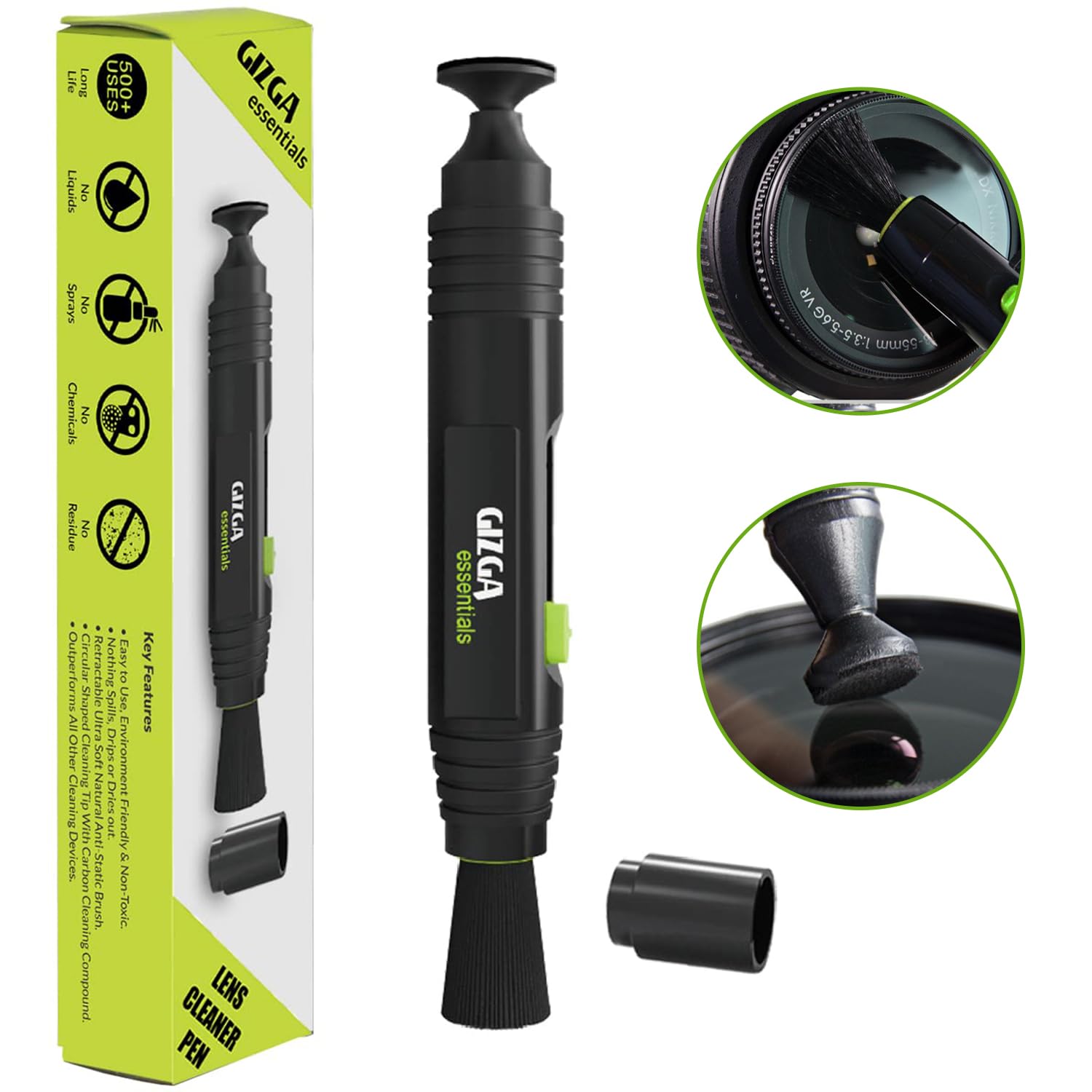 Gizga Essentials Professional Lens Pen Cleaning Pro System for DSLR Camera
