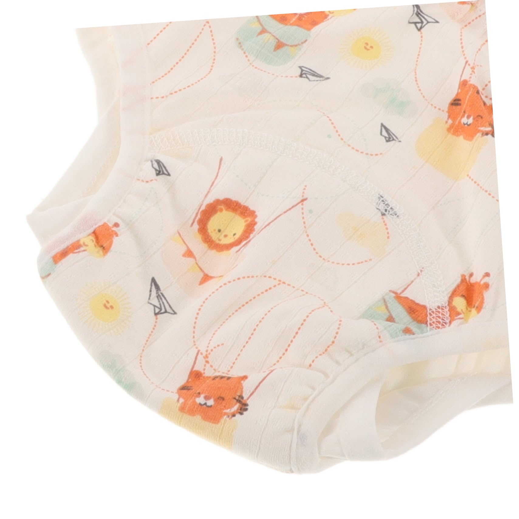 2piezas De Algodón Reutilizables Para Bebés De Pantalones De Entrenamiento Lavables De Absorbentes Adecuados Para Niñas y Niño Niña Diseño Divertido y Transpirable