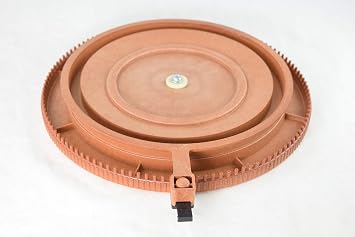 Yubonzai 11 Japanese Plastic Bonsai Tree Turntable with Stopper - Home Gardening Tool (KT-12)