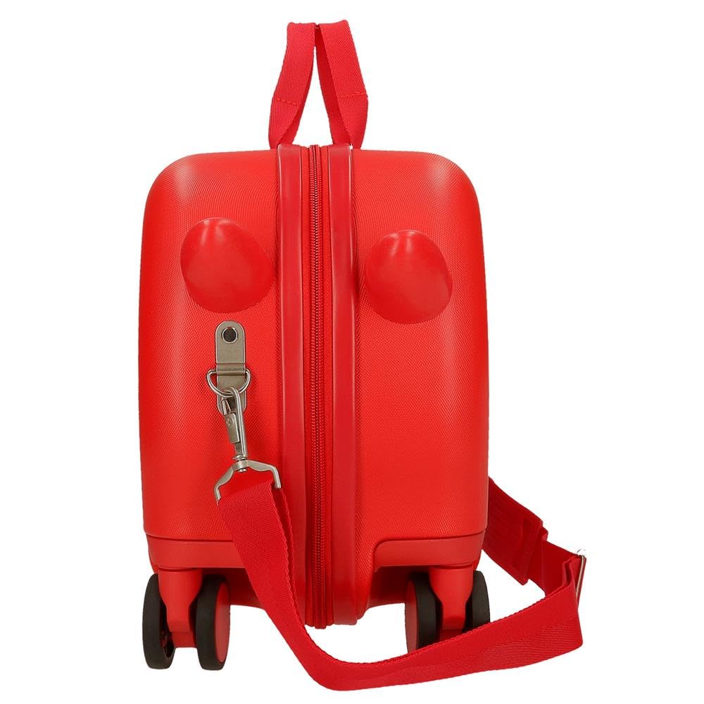 Joumma Disney Mickey Mountain Maleta Infantil Rojo 45x31x20 cms Rígido 1,8 kgs Cierre de combinación Lateral ABS 1,8 kgs 27,9L Equipaje de Mano