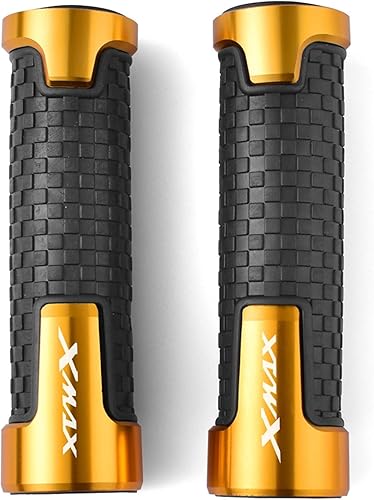 Miniatura 8 de Motorcycle for Y&AMAHA Xmax 125 250 300 400 Motorcycle Handlebar Grips Racing Handle Grips Aluminium Comfortable Soft Rubber Hand Bar Grip
