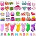 20 PCS Barbie Swimwear Bikini & Accessories Set | Swimsuits, Bathing Suits, Shoes by ZITA ELEMENT