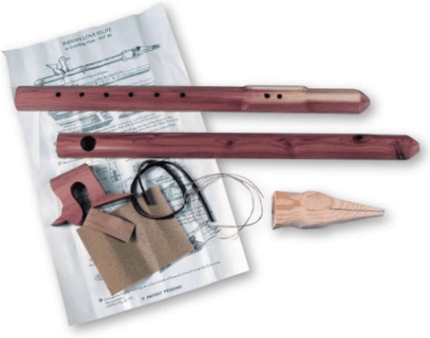 Native American Flute Loom Kit. 6 Holes, Red Cedar Wood