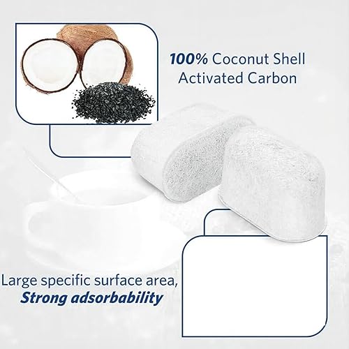 Miniatura 7 de Filtro de agua para máquina de café espresso Breville BWF100 BES870 BES810 BES990 BES980 BES920 BES900XL BES870XL Filtro de carbón de repuesto para