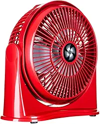 CIRCULADOR DE AR 25CM VERMELHO PRATA 127V VENTIMAIS