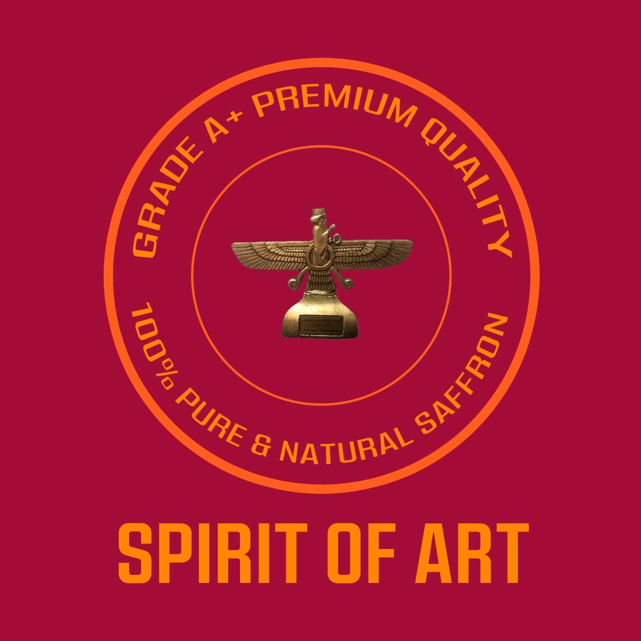 SPIRIT OF ART SAFFRON - Fils de safran pour la cuisine, à partir de safran pur, safran espagnol biologique pur, épices de safran frais, (4 gramme | 0,14 once)