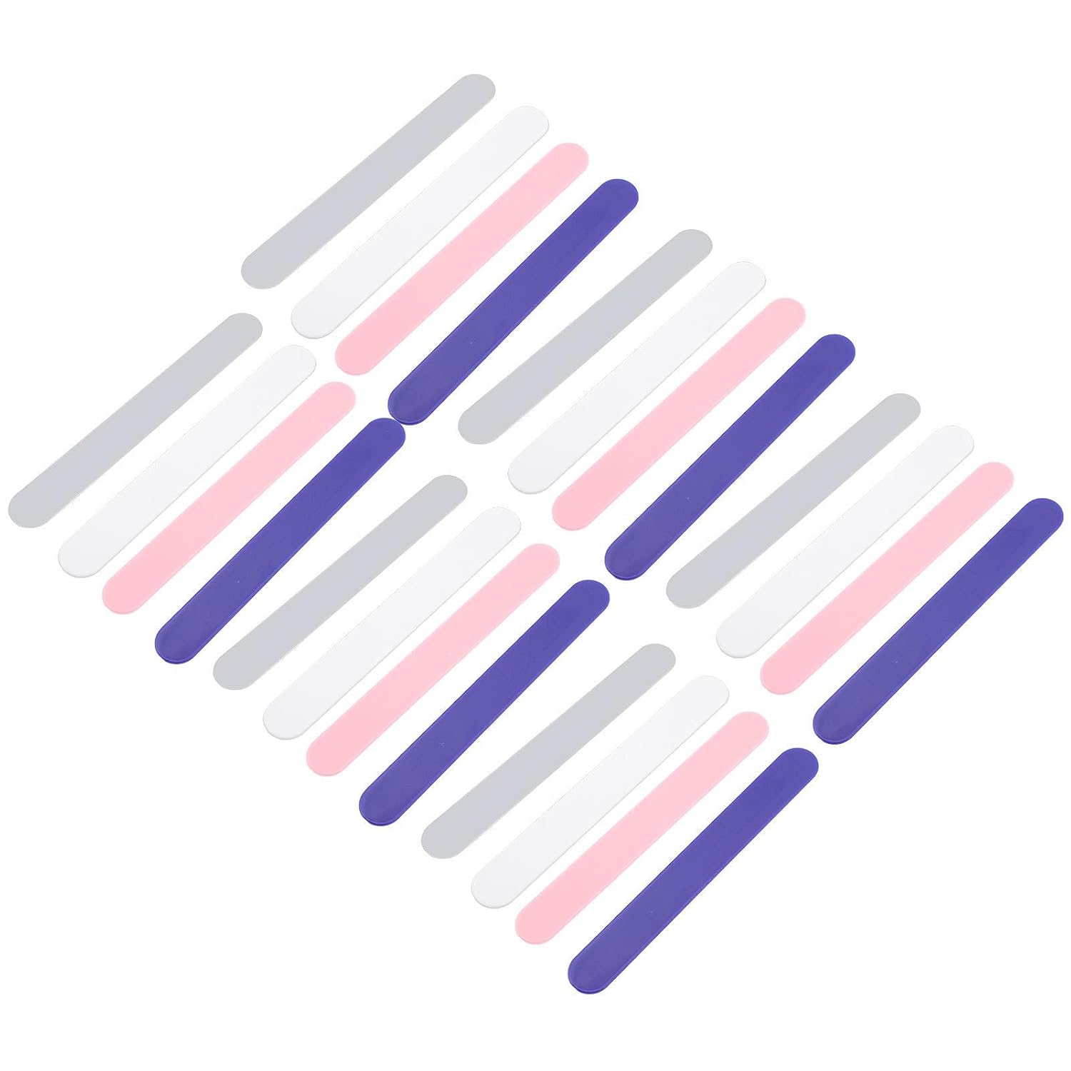 Disposable Colored Tongue Depressors 50pcs Smooth Round Edges Lightweight Pp Plastic Sticks for Oral Patient Examinations and Food Making