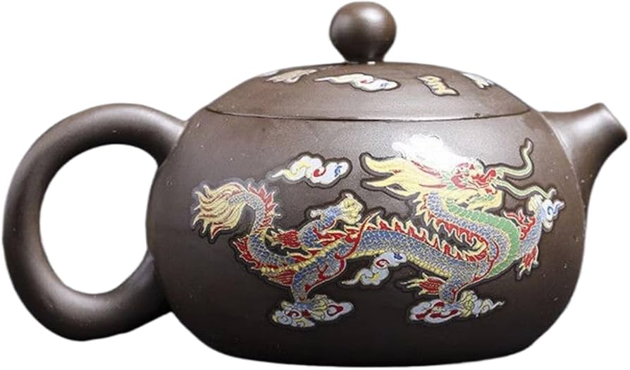 Amazon.com: P-O1057 500ml大容量遇热变色紫砂Zisha Clay Teapot