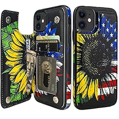 American Flag Sunflowers