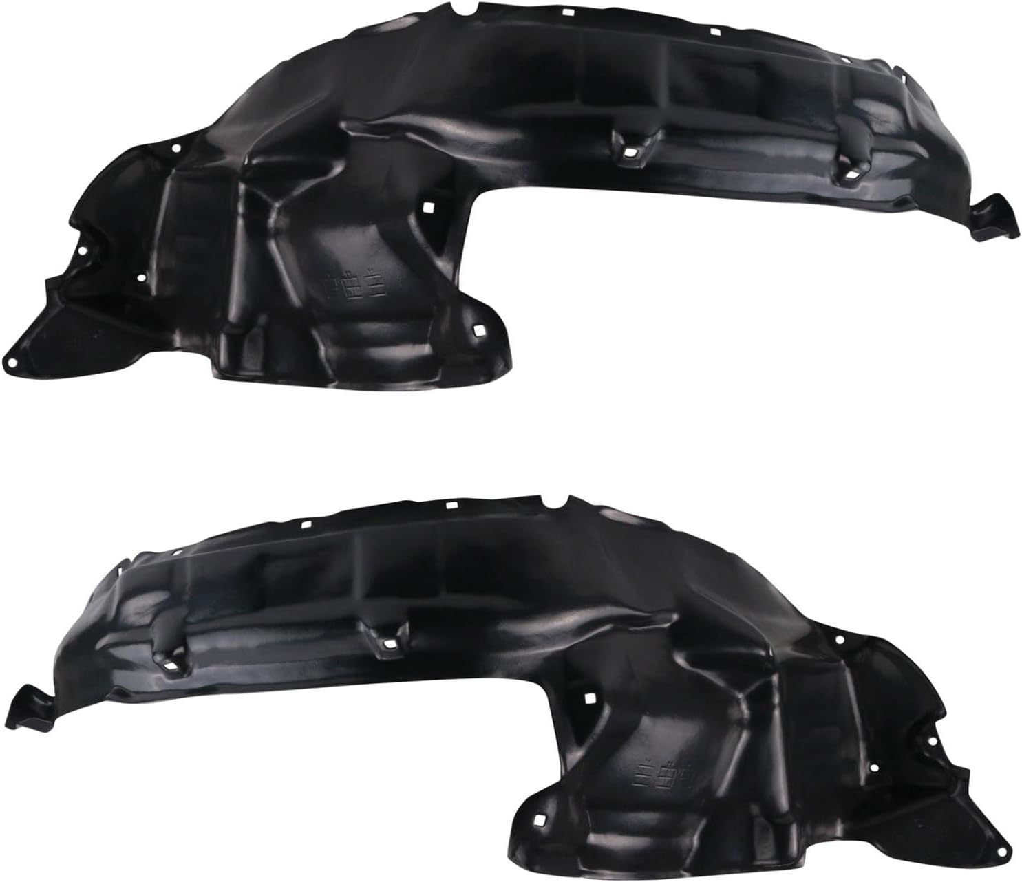 TRQ Front Inner Fender Liner Set