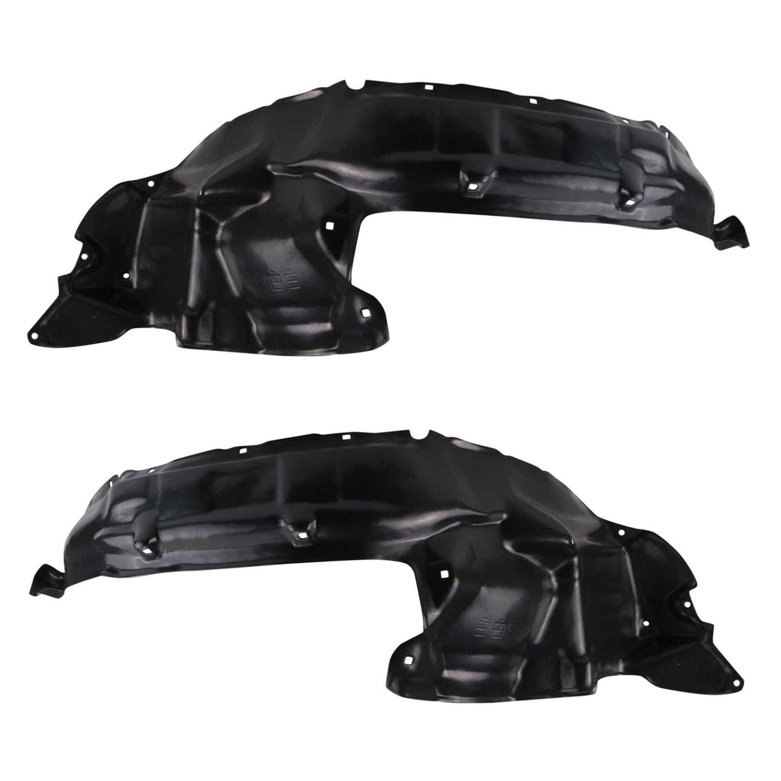 TRQ Front Inner Fender Liner Set | For 2001-2004 Toyota Sequoia 2004-2006 Tundra TO1248127 TO1249127