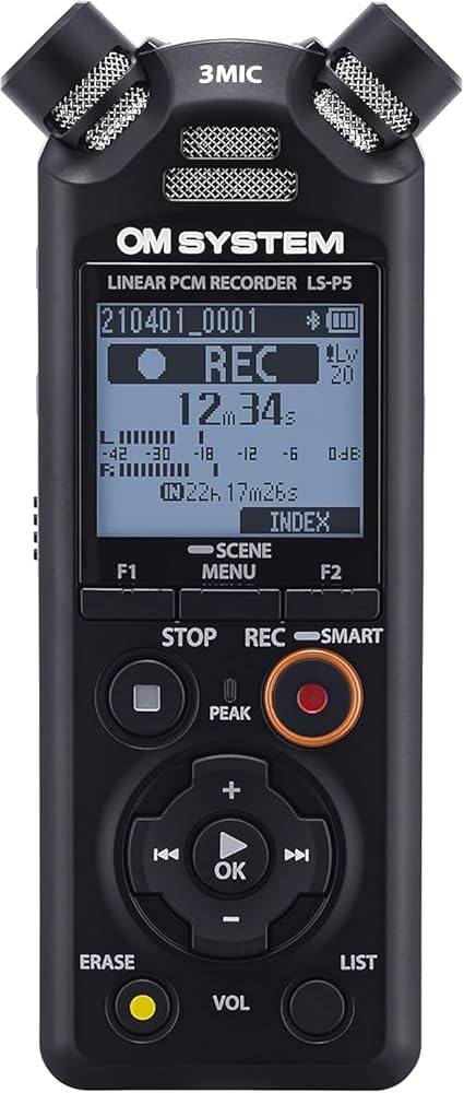 OM SYSTEM★LS-P5★リニアPCMレコーダーハイレゾPCM録音16GB Amazon.co.jp: OM SYSTEM LS-P5 楽器演奏/ライブ録音/自然環境録音