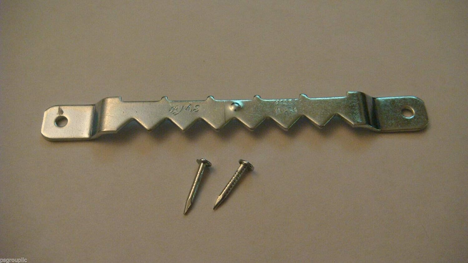 50 AMS Large Sawtooth Picture Hangers 100 1/2" Nails Made