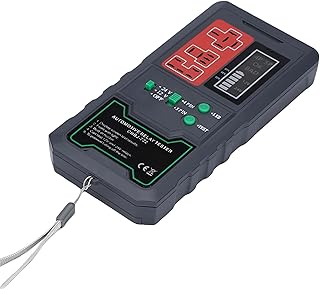 Automotive Relay Tester - 12V/24V Vehicle Circuit Tester with LED Screen | Vehicle Large Capacity Battery 4 pin/ 5pin Relay Test Device, Circuit Testing Kit for Cars Pengzi