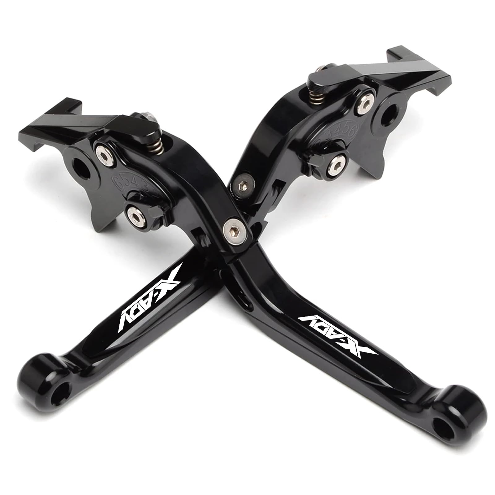 Per XADV750 X-ADV 750 X ADV Xadv 750 2024 2025 Moto CNC Maniglia Regolabile Leva Freno e Frizione Leve Accessori xadv 750 2025 (Tutto-nero)