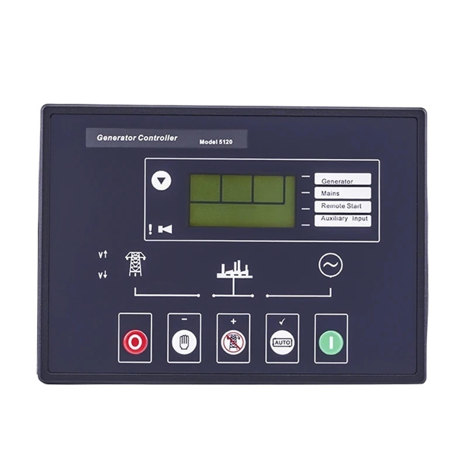 DSE5120 panel controlador de arranque automático de motor generador DSE5110 5